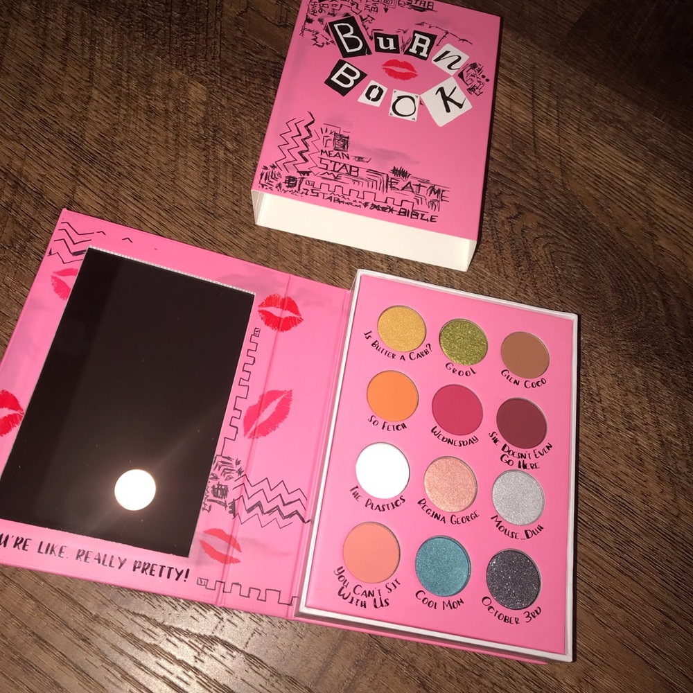 Storybook Cosmetics x Mean Girls Burn Book Palette